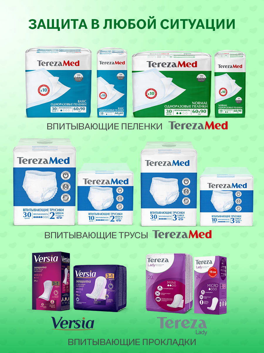 Подгузники для взрослых TerezaMed L 30 шт. - фото 8