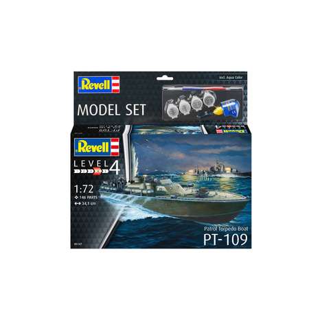 Сборная модель Revell Торпедный катер Model Set Patrol Torpedo Boat PT-109