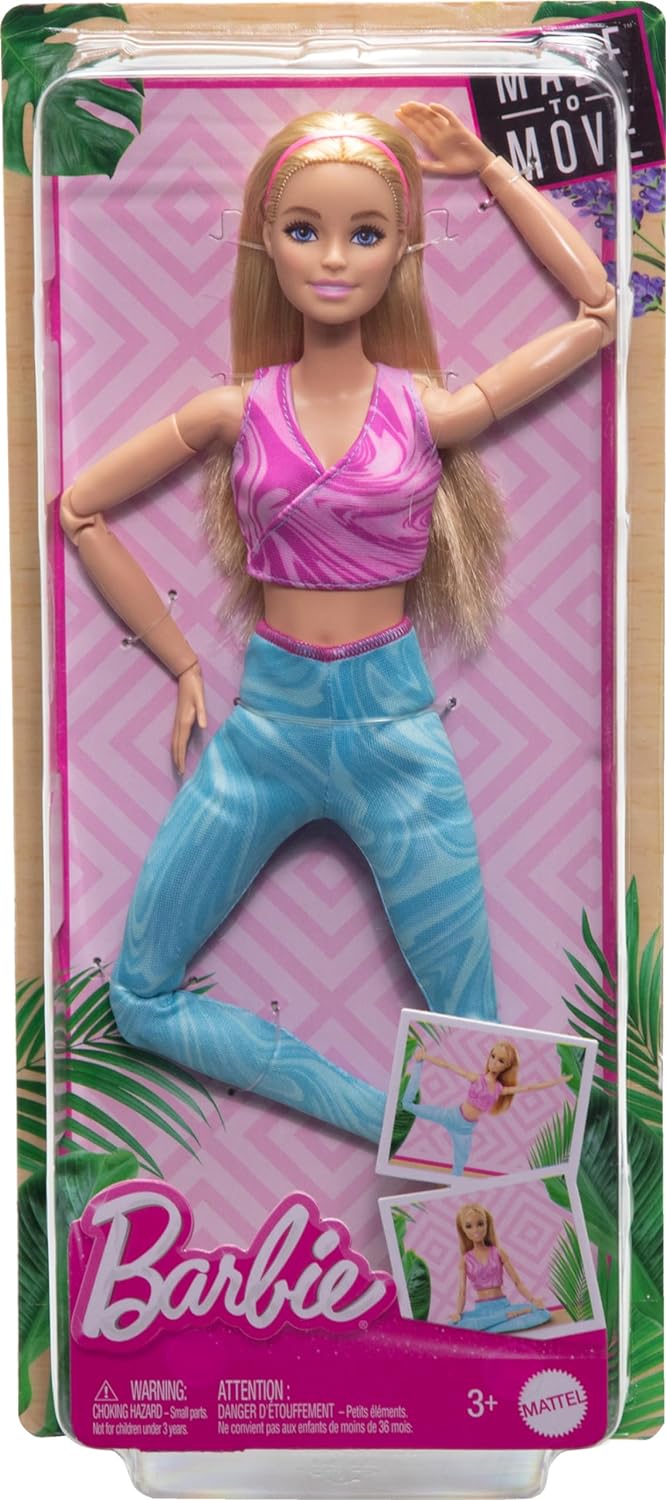 Кукла модельная Barbie Made to Move HRH27 - фото 6