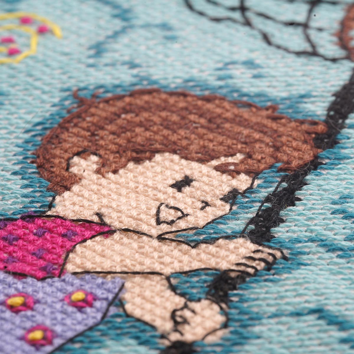 Набор для творчества Созвездие вышивание Бабочка - фото 3