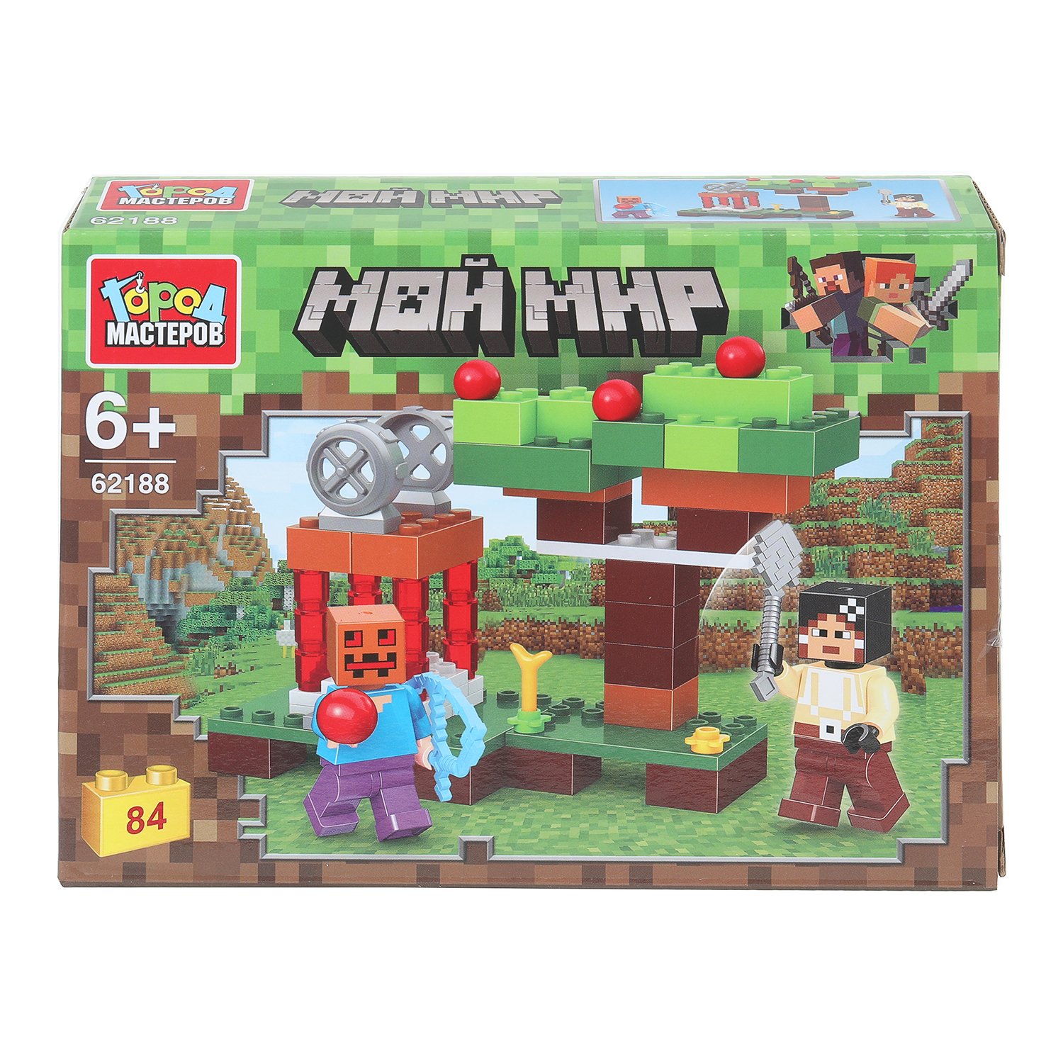 Конструктор Город мастеров Мой мир 84 дет. - фото 1