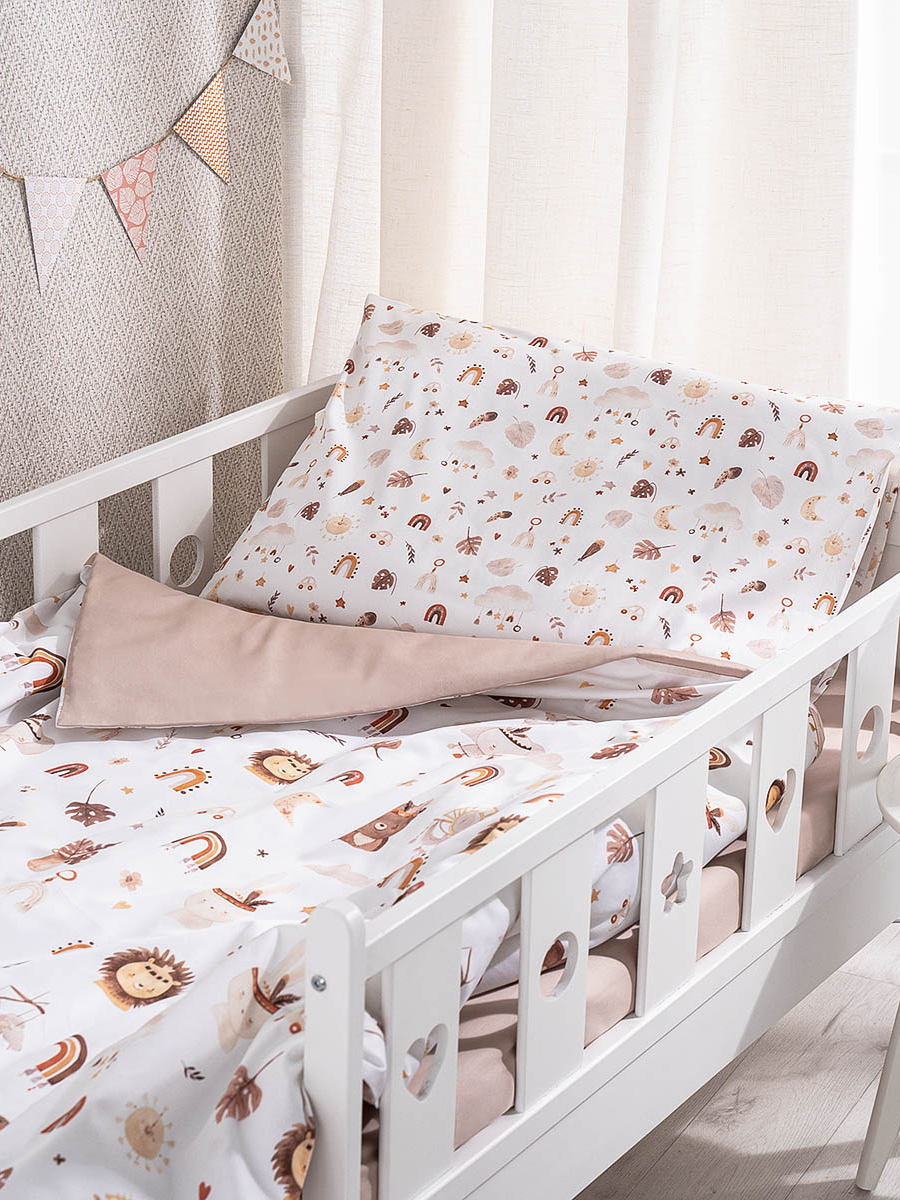 Комплект постельного белья Perina Boho детский 3 предм. - фото 10