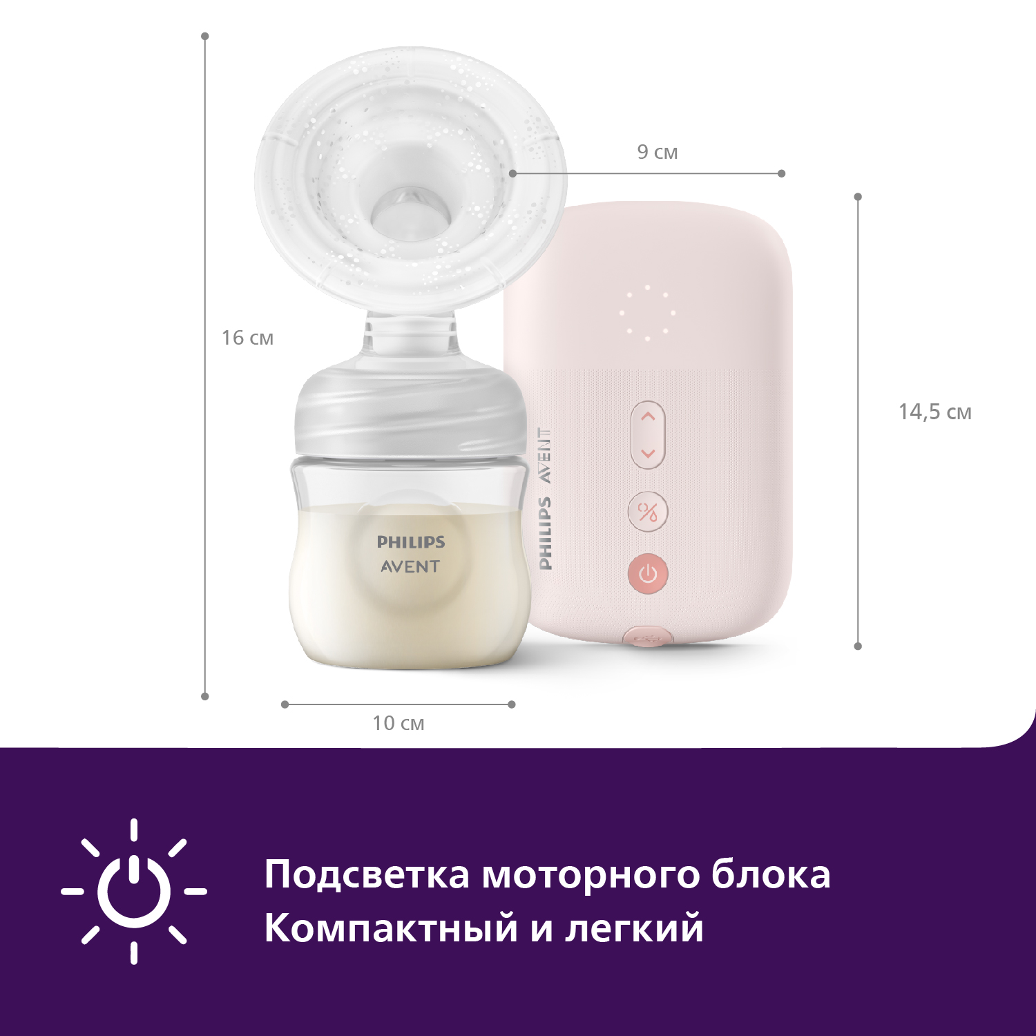 Молокоотсос электрический Philips Avent Plus - фото 7