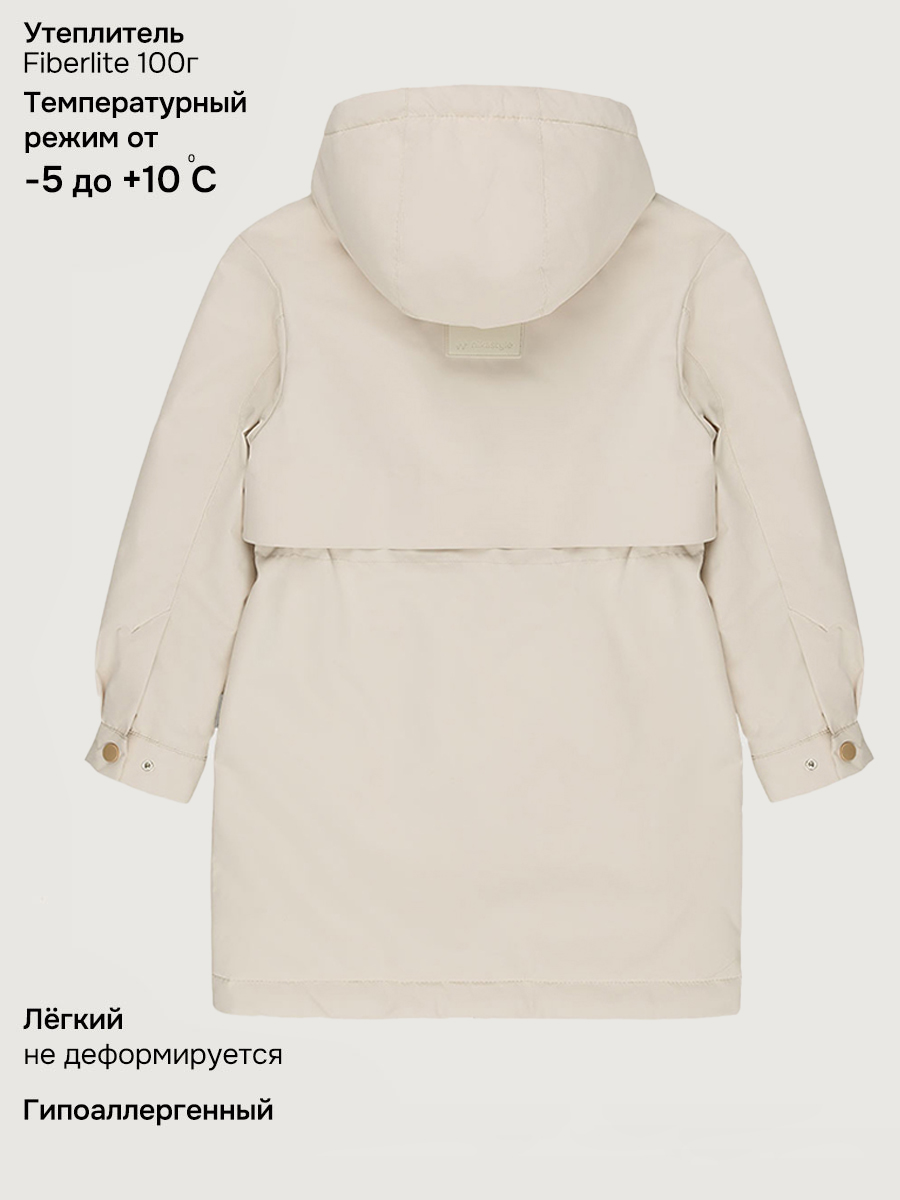 Парка NIKASTYLE 5м3826 беж - фото 6