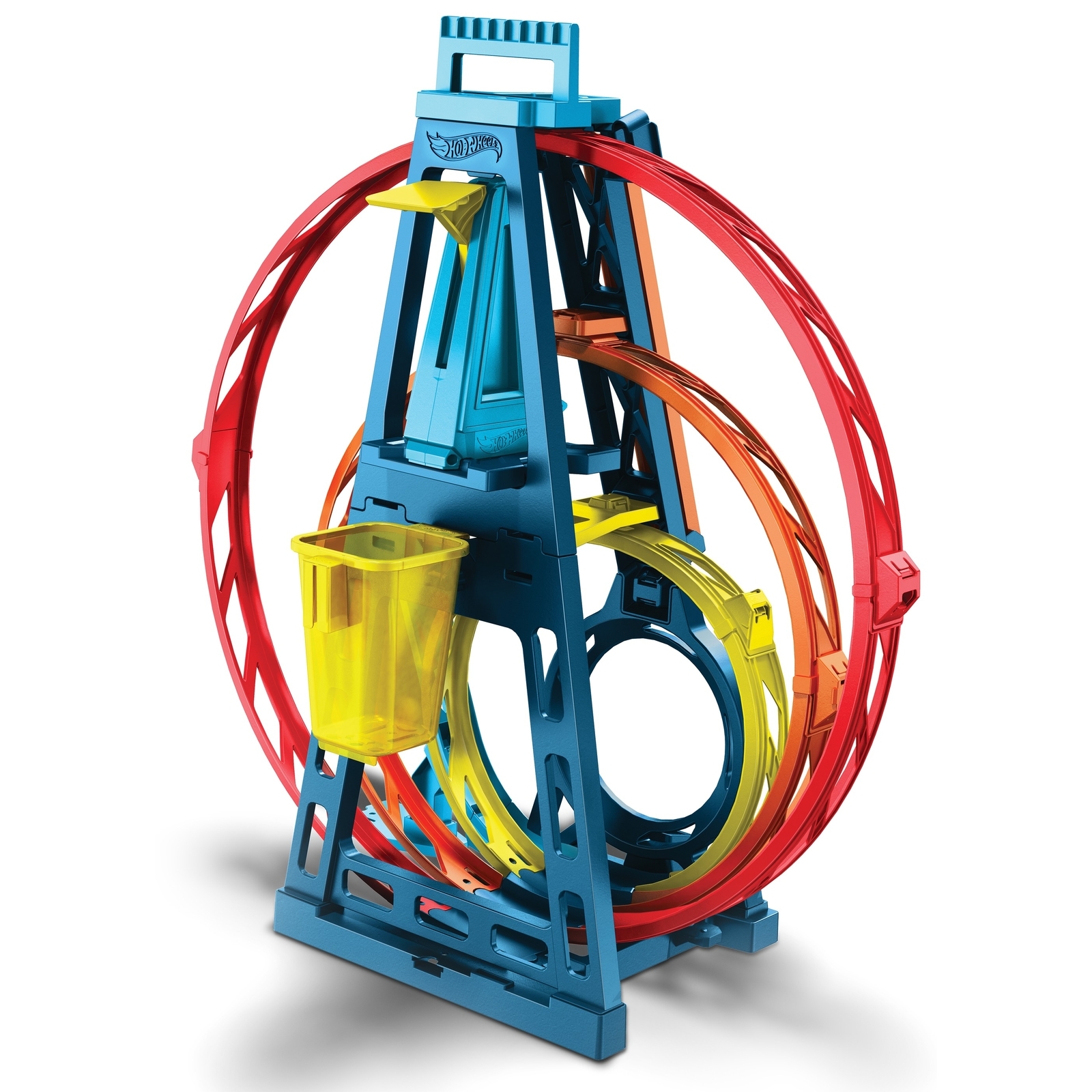 Трек Hot Wheels Тройная петля GLC96 - фото 1