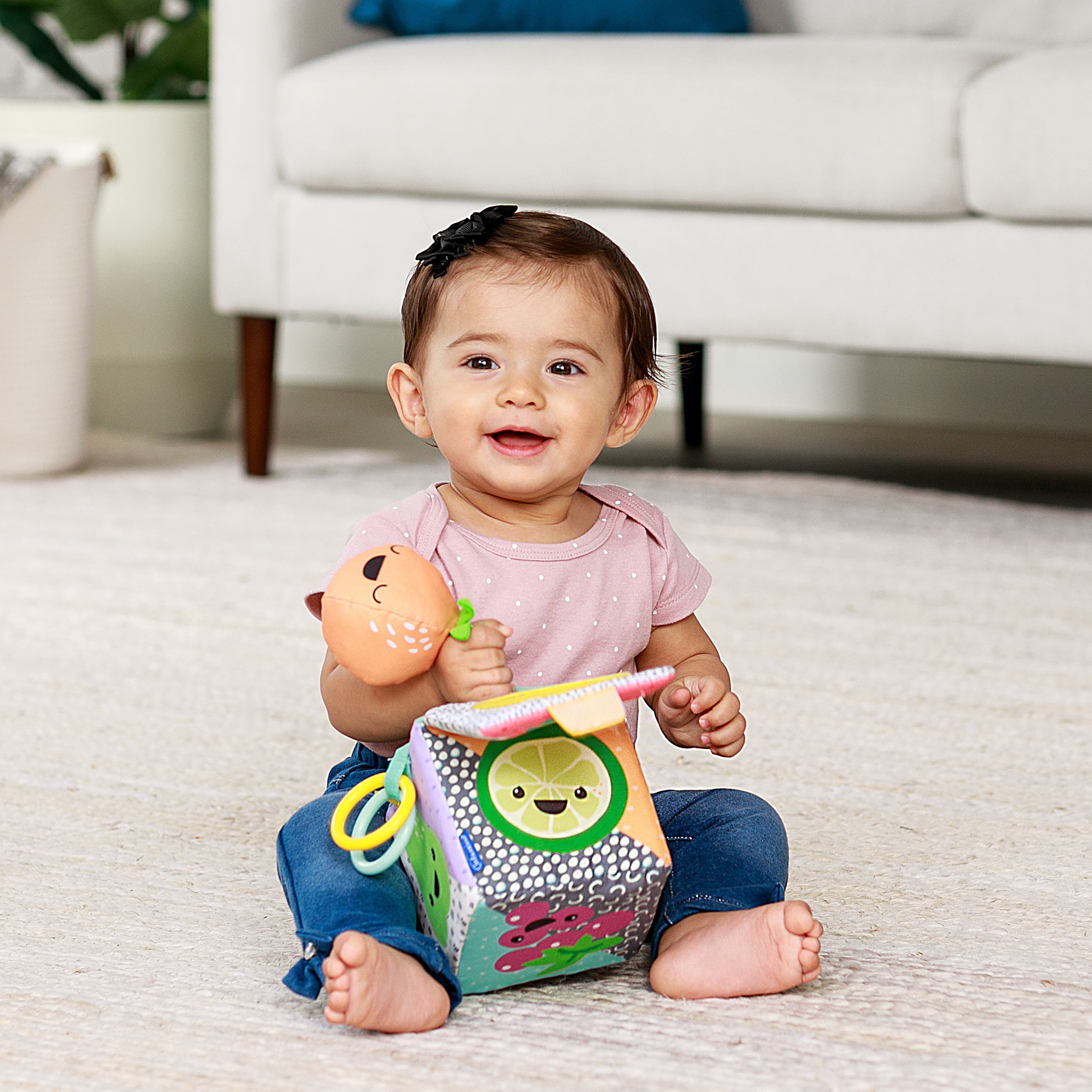 Игрушка INFANTINO кубики Развивающий сенсорный куб - фото 6