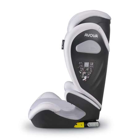 Автокресло Avova Sora-Fix Isofix 2/3 (15-36 кг) серый