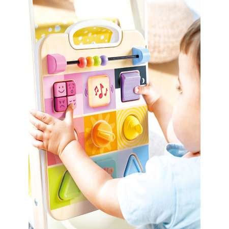 Игрушка Hape бизиборд Исследуй и учись