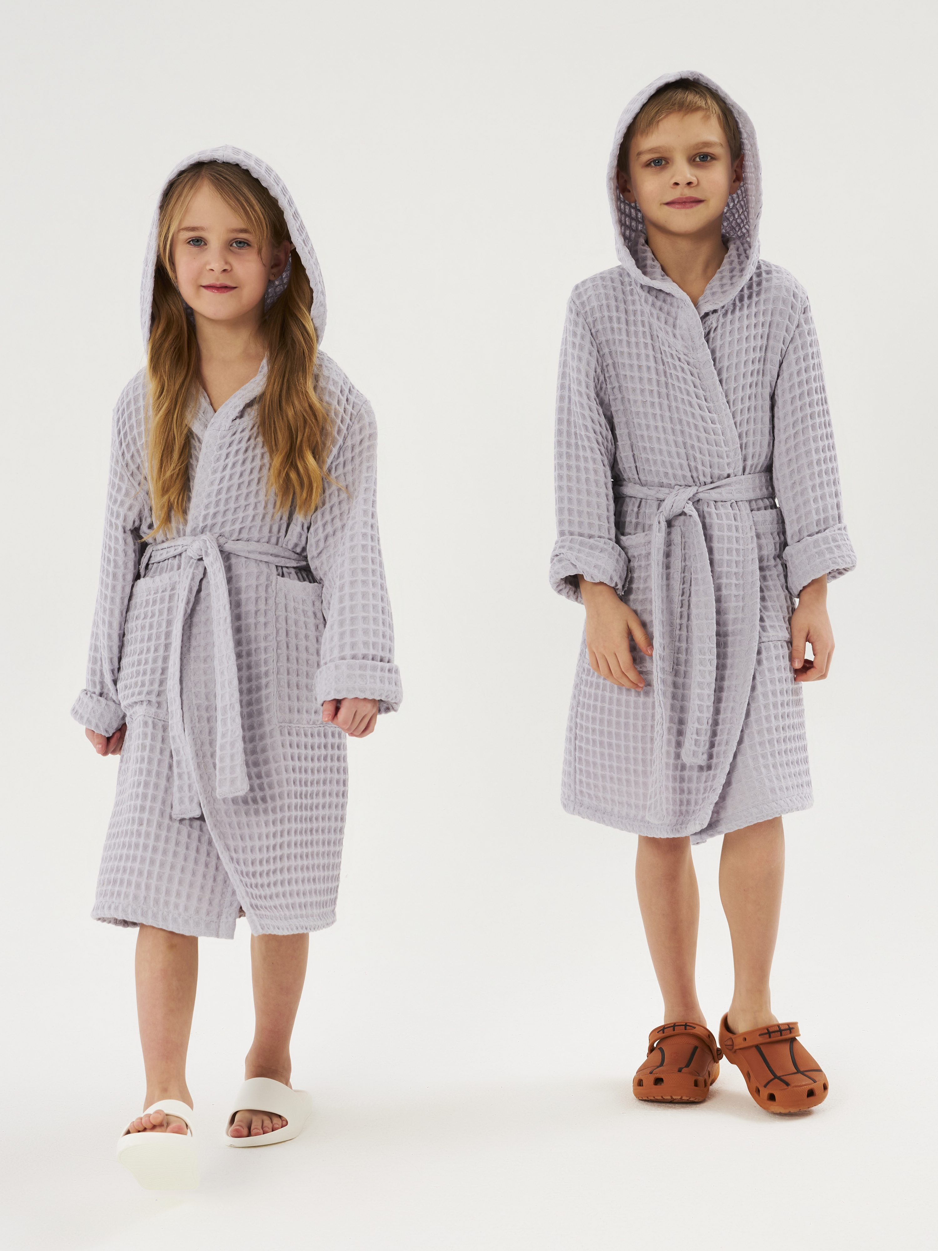 Халат Осьминожка 826-11/серый - фото 12