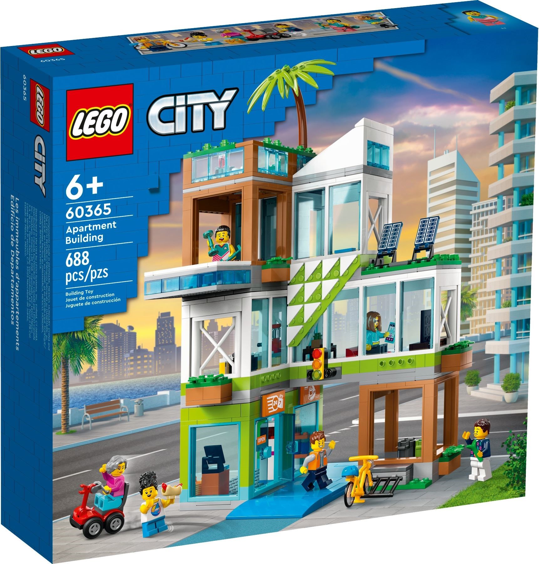 Конструктор LEGO City 60365 688 дет. - фото 1