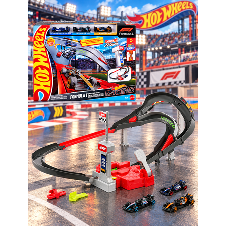 Трек Hot Wheels Гоночная трасса Формула 1