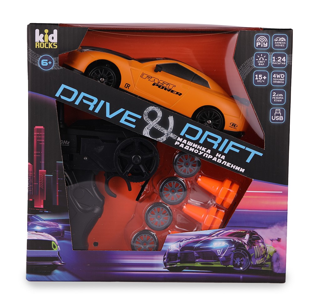 Автомобиль РУ Kid Rocks 1:24 - фото 1
