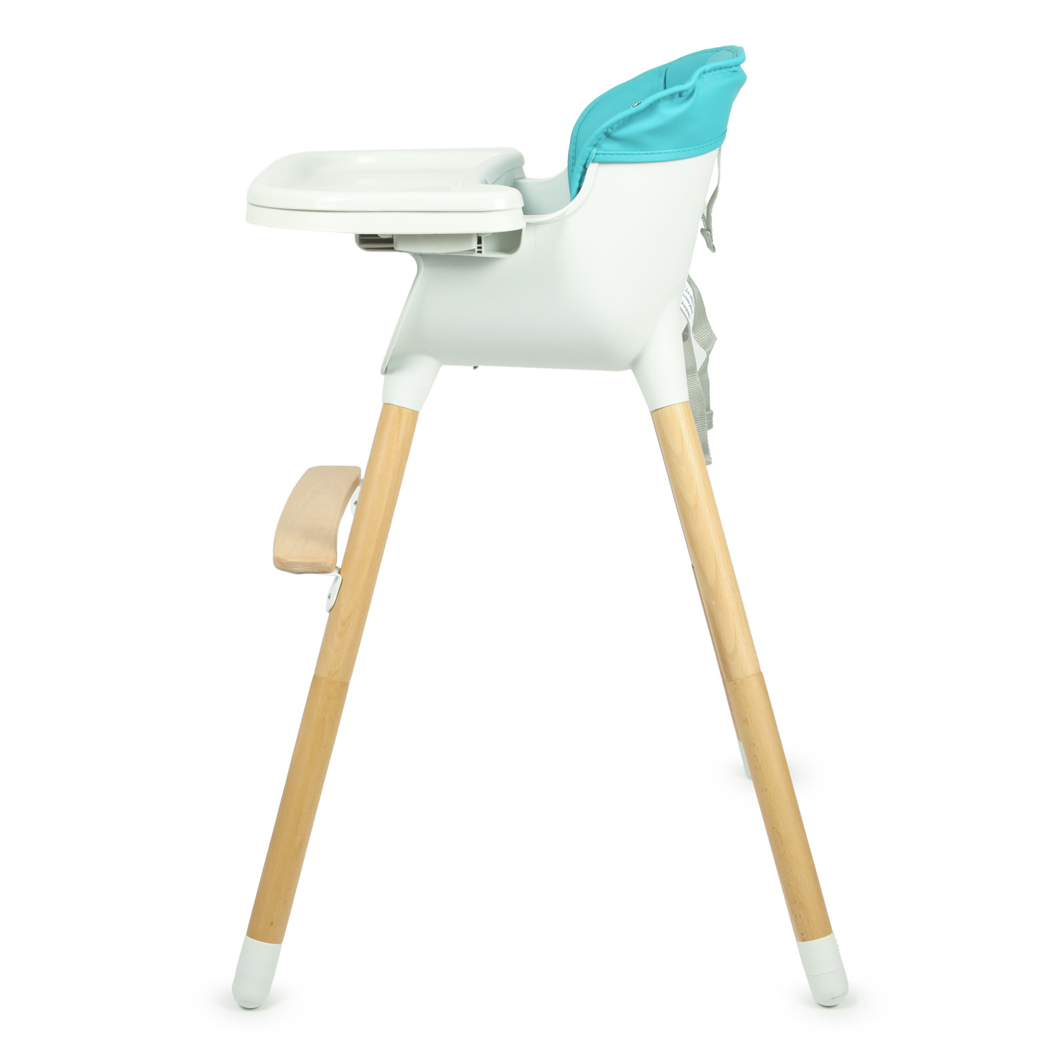 Стульчик для кормления Babyton Woody Turquoise трансформер - фото 4