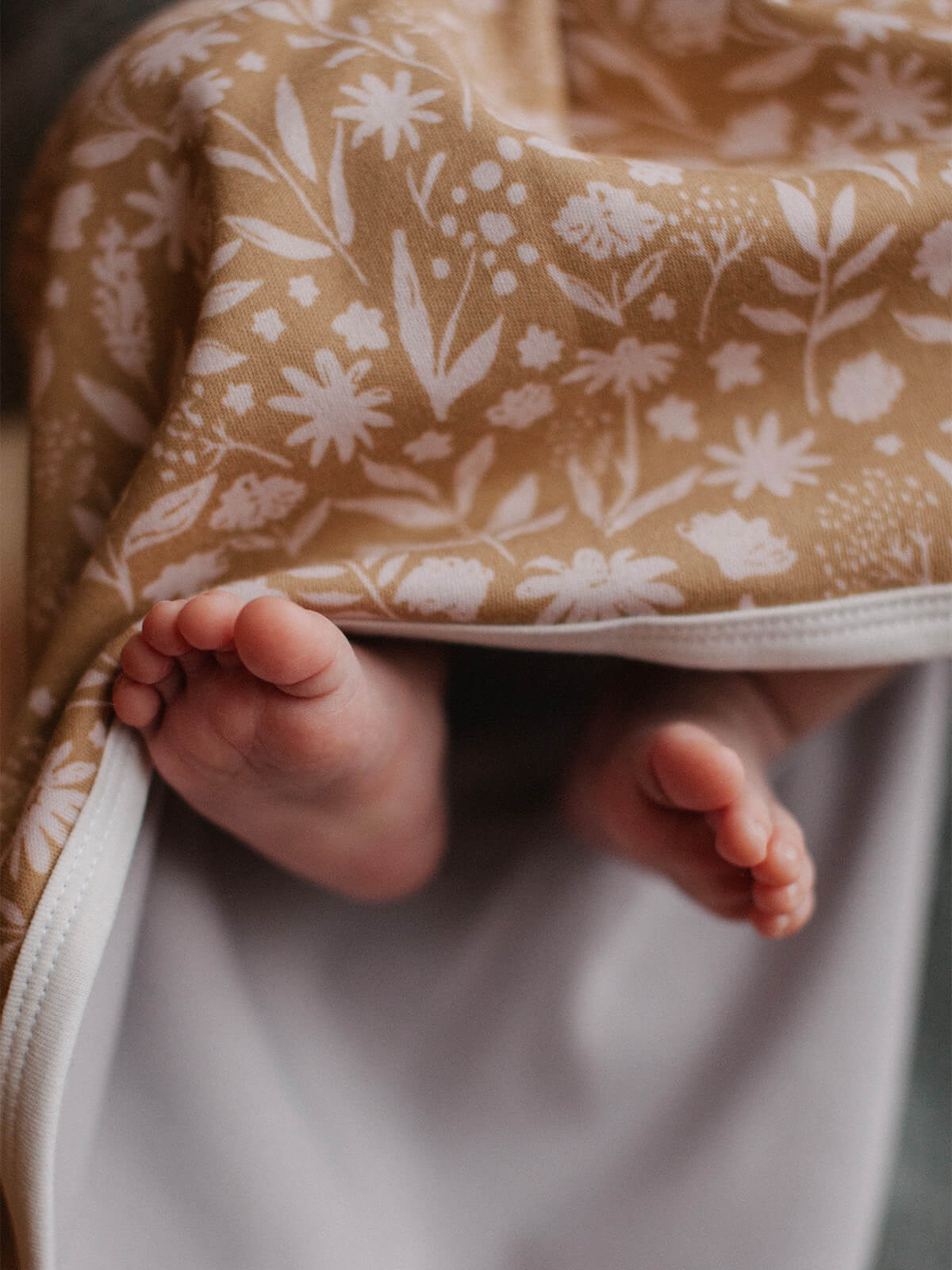 Плед Mjolk Caramel Flowers 80 x 80 см хлопок - фото 2