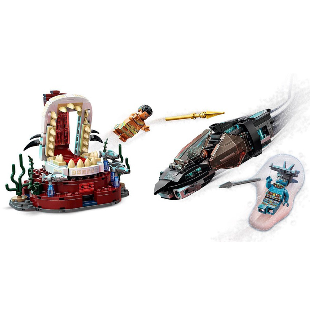 Конструктор LEGO Marvel Super Heroes Тронный зал короля Нэмора блочный - фото 3