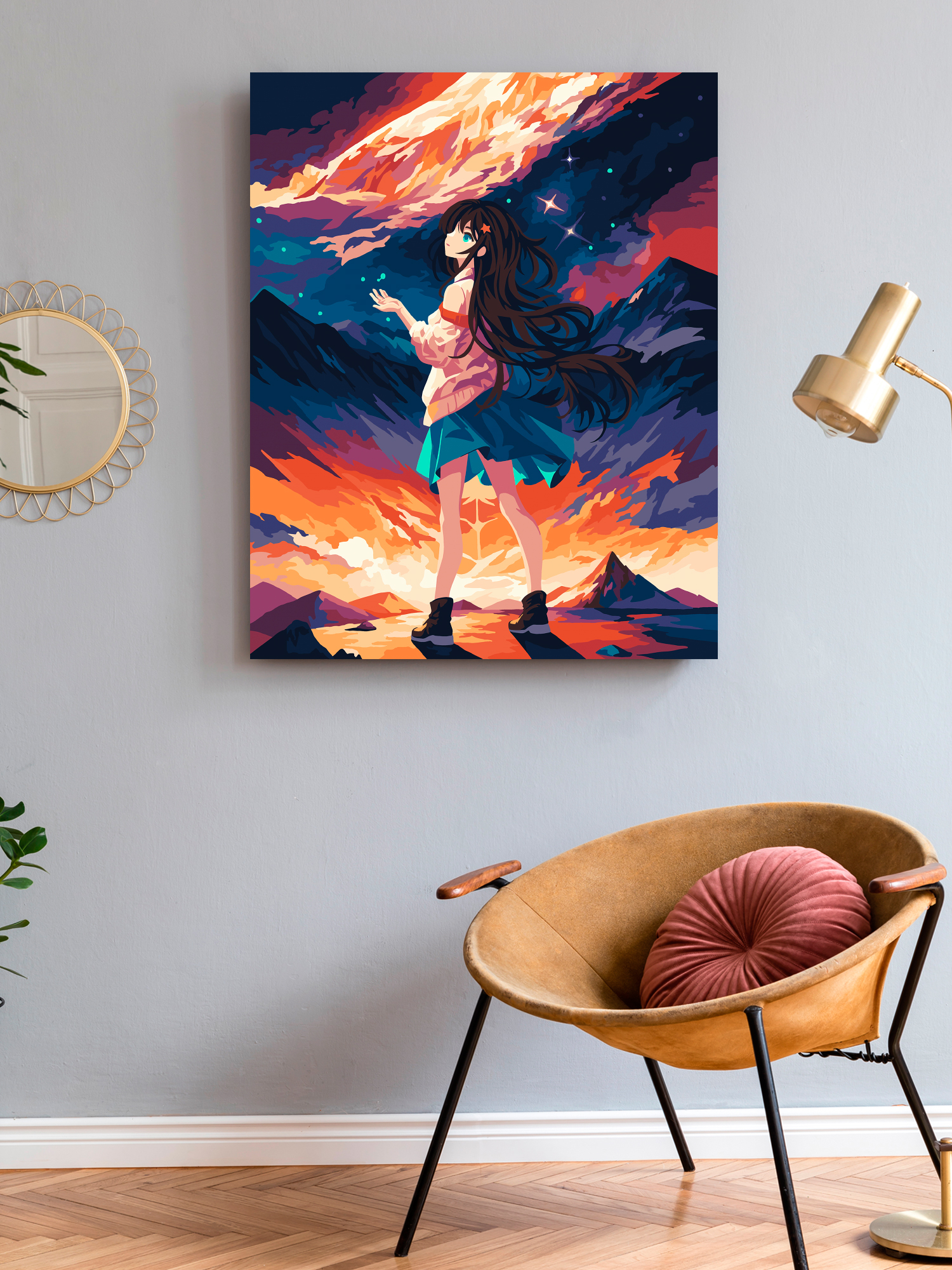 Картина по номерам Art on Canvas Аниме арт в ассортименте - фото 3