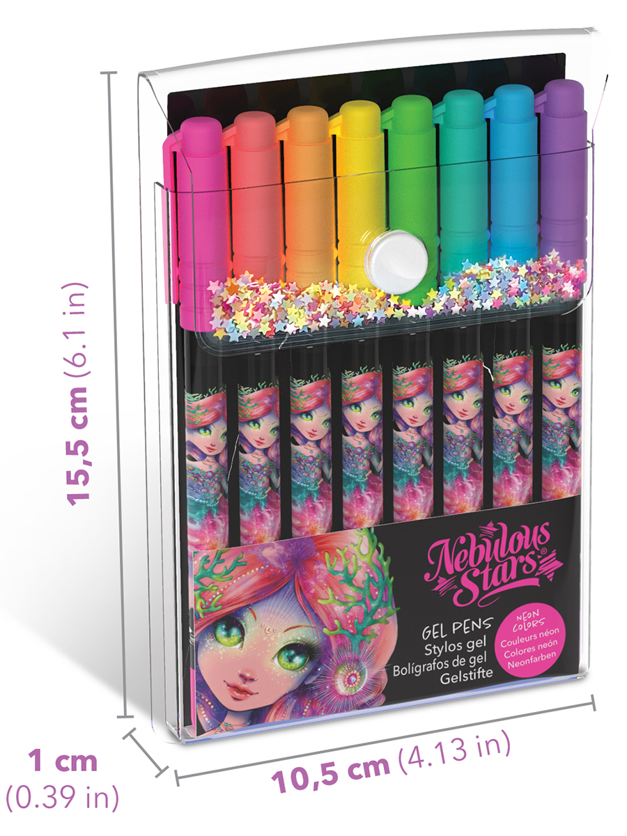 Ручка гелевая Nebulous Stars 8 шт. - фото 6
