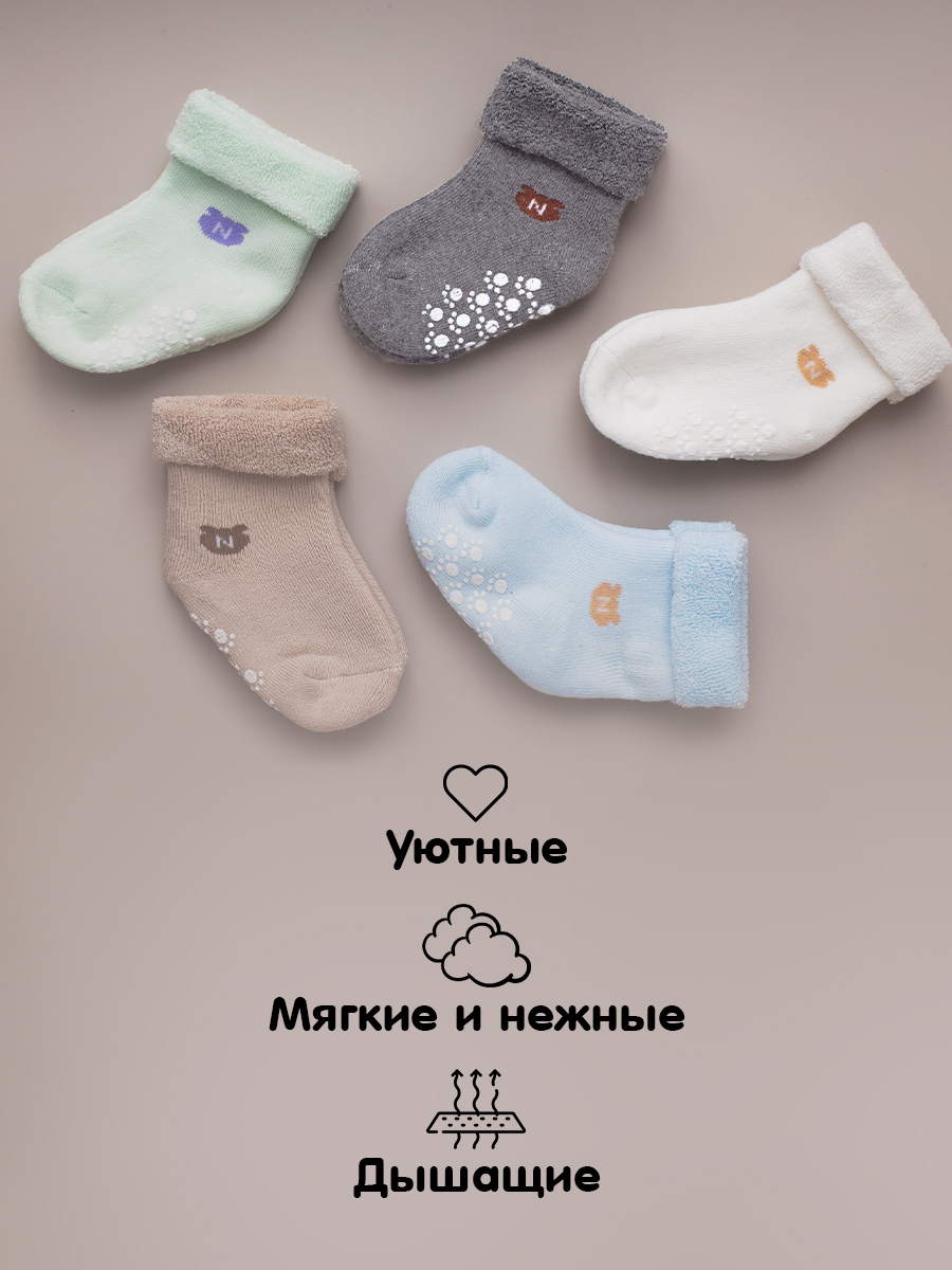 Носки 5 пар CityBisma 40NB/3681_MIX1 - фото 7