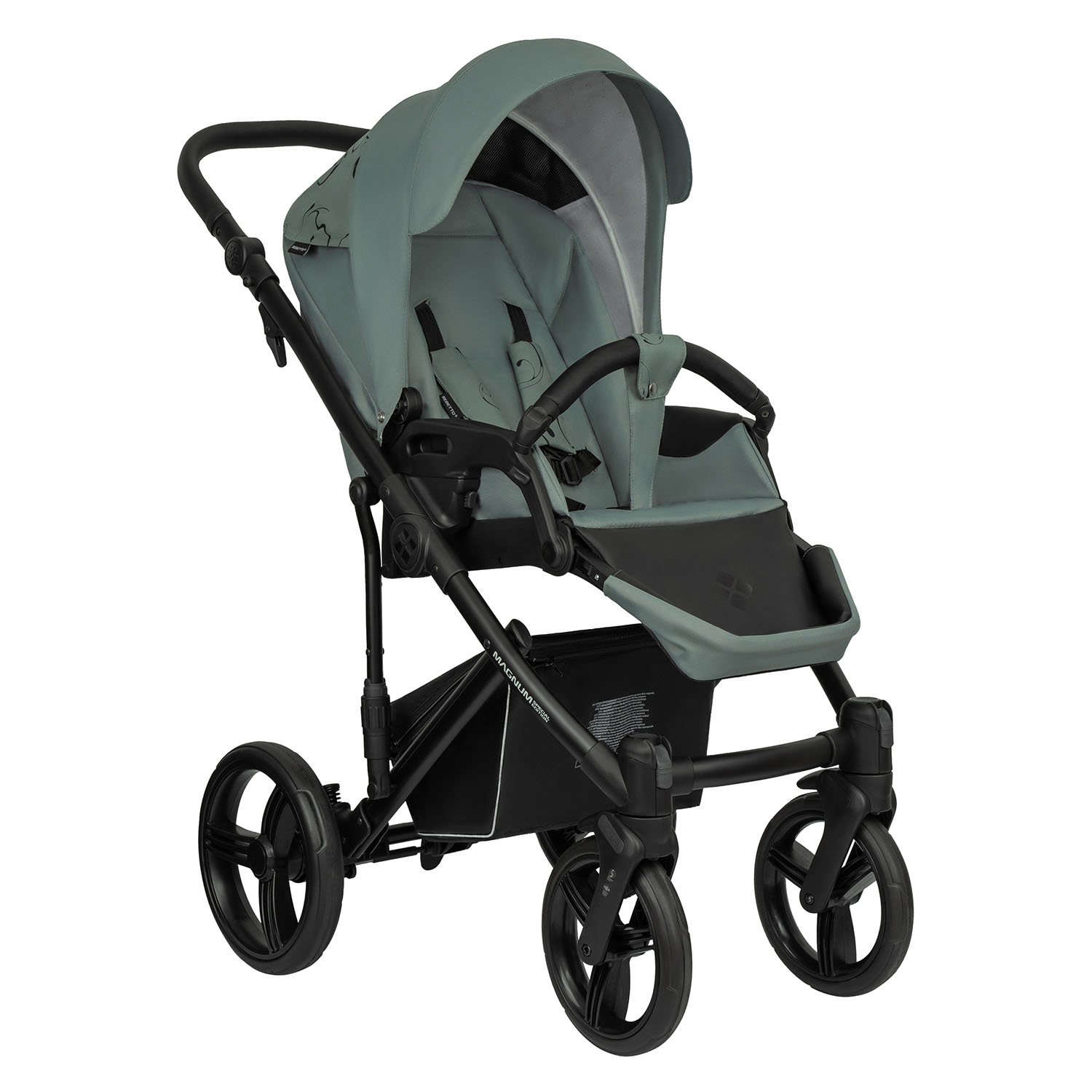 Коляска 2в1 Bebetto Magnum Light SE зеленый - фото 9
