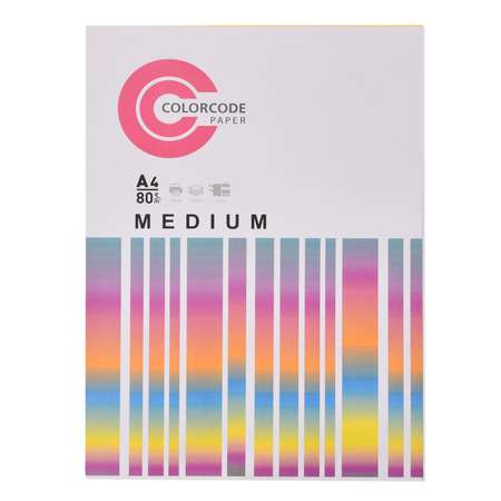 Бумага офисная Color Code 100 лист.