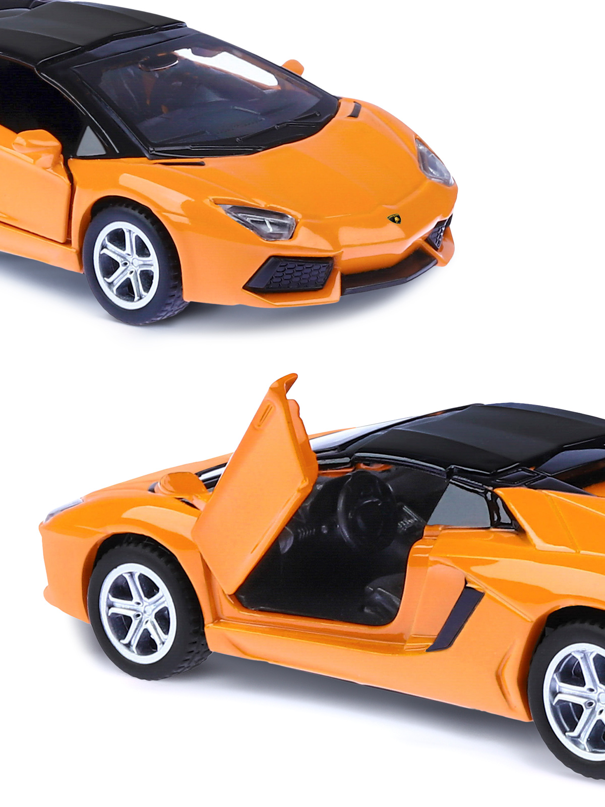 Автомобиль АВТОпанорама Lamborghini Aventador LP700 4 Roadster 1:43 JB1200140 - фото 8