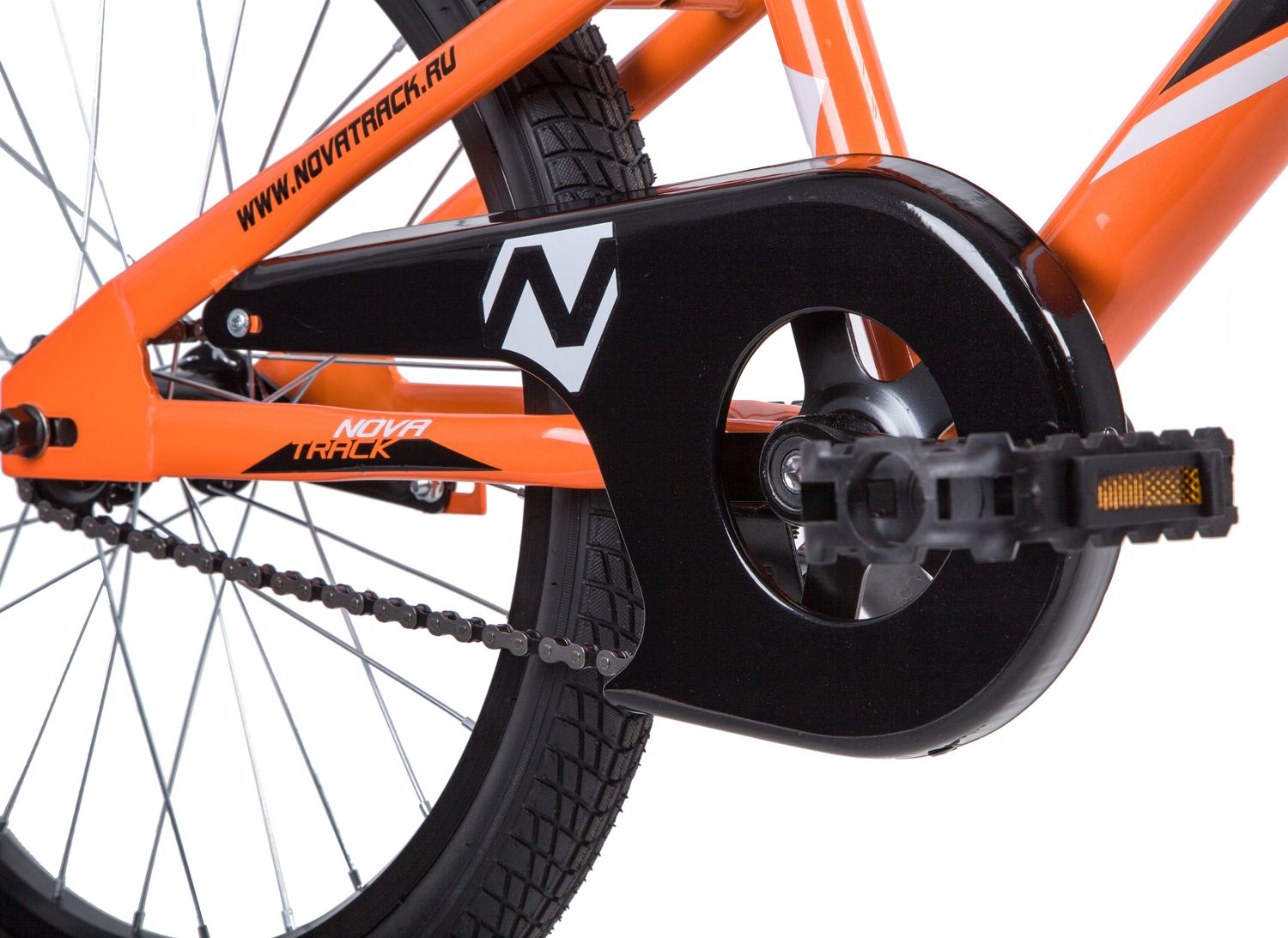 Двухколесный велосипед Novatrack 20 дюймов - фото 4