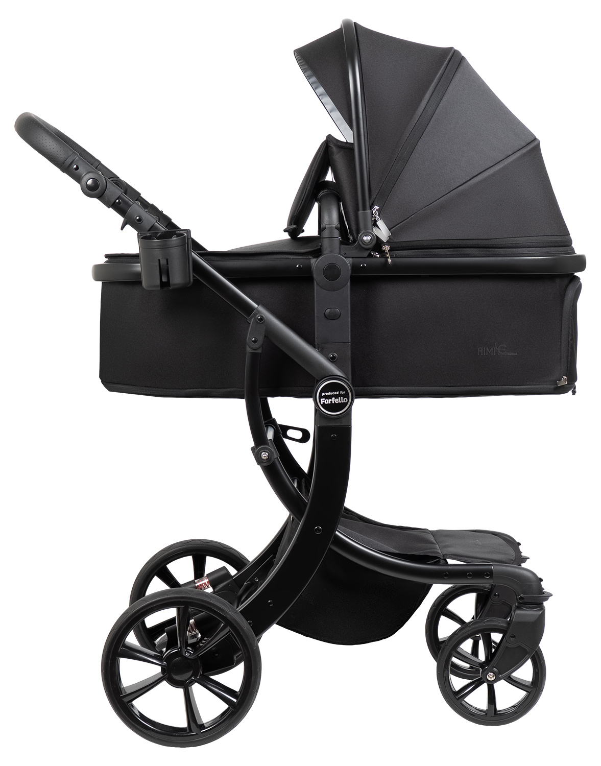 Коляска трансформер Aimile Авантюрист / Adventurer черный - фото 16