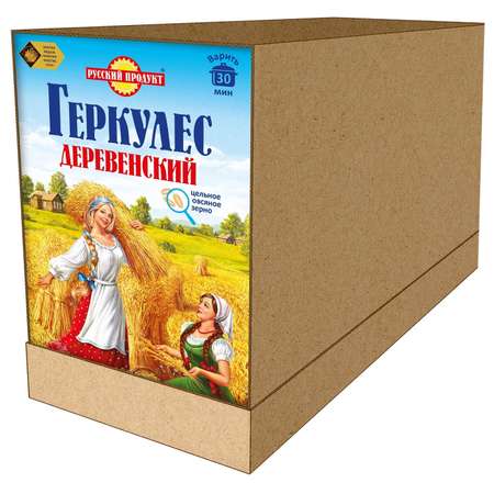 Крупа овсяная Геркулес Деревнский 500 гр. 7 упаковок
