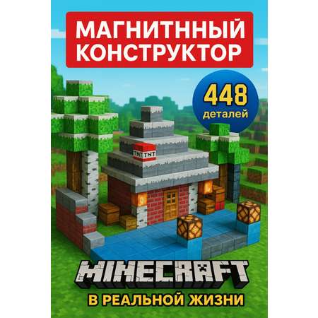 Конструктор BalaToys Конструктор Магнитный магнитный 448 дет.