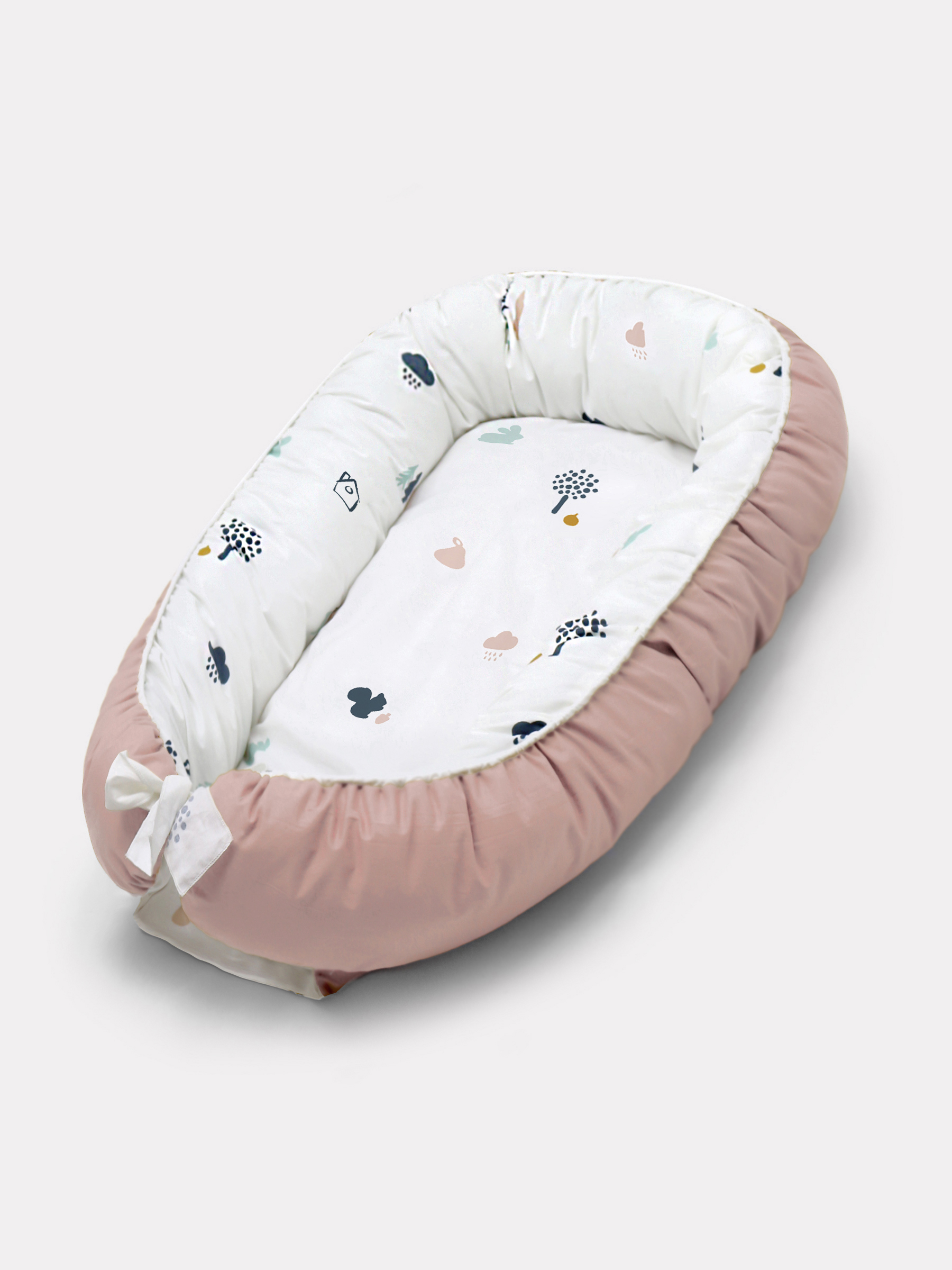 Матрас гнездышко Rant Forest розовый - фото 8