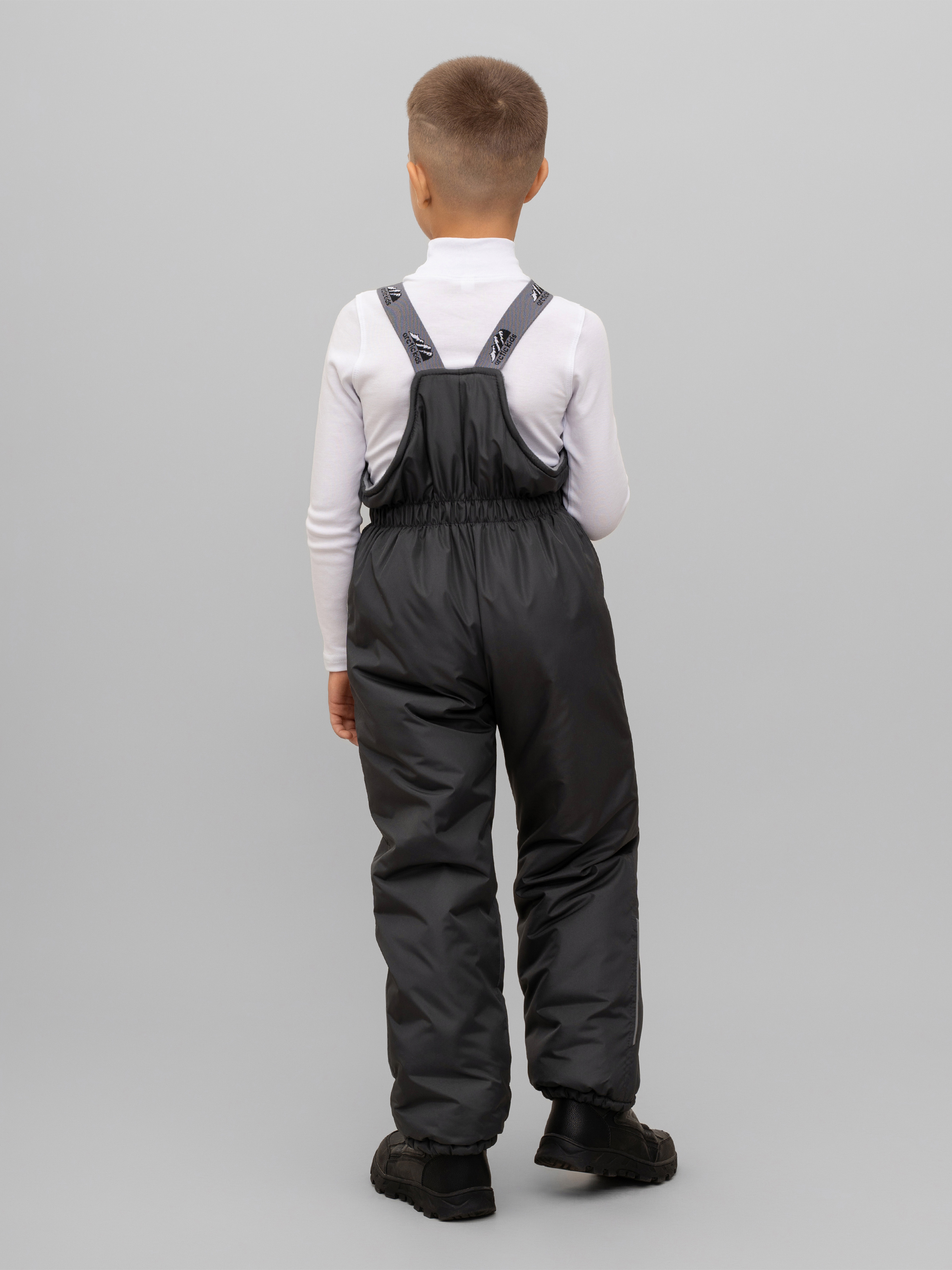 Полукомбинезон Arctic kids 60-010 серый. - фото 2