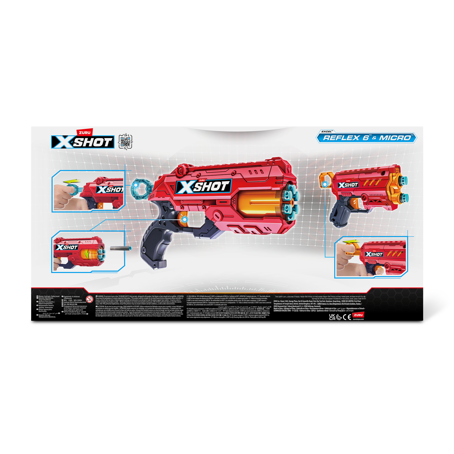 Бластер Zuru XSHOT  Excel Reflex - фото 13