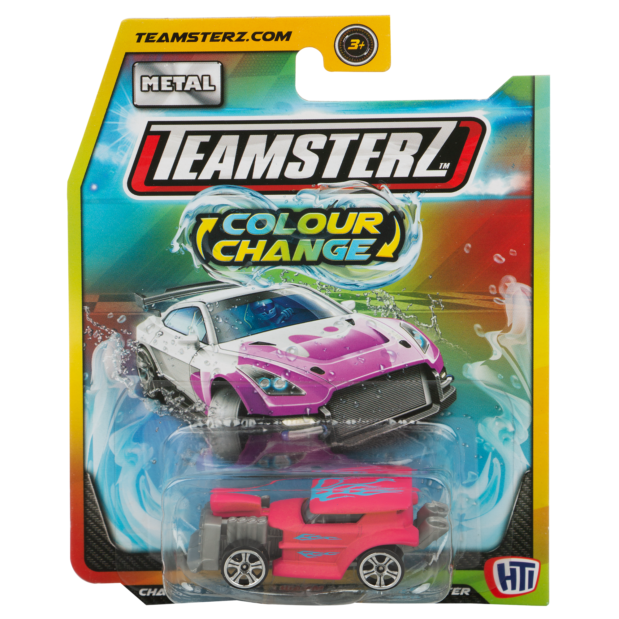 Автомобиль HTI Teamsterz меняющий цвет 8см 1417294_11 - фото 1