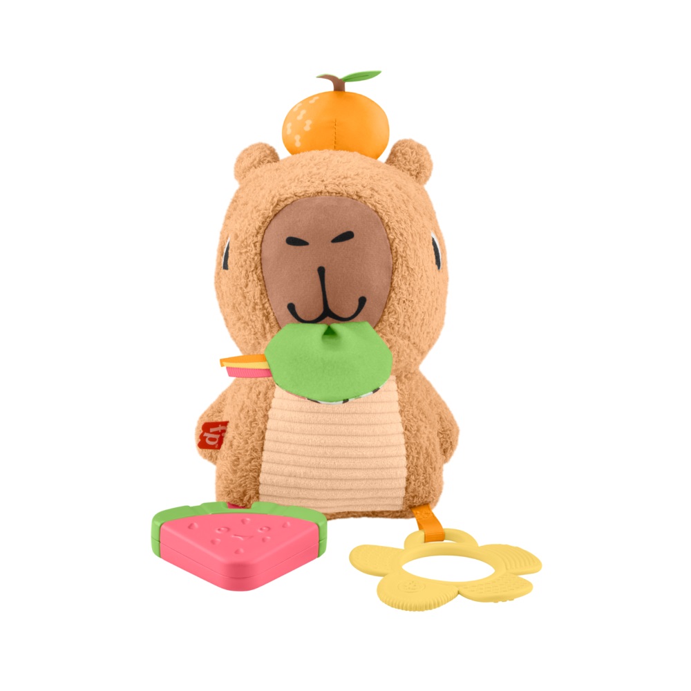 Комфортер Fisher Price Squishy Greedy Capybara - фото 9