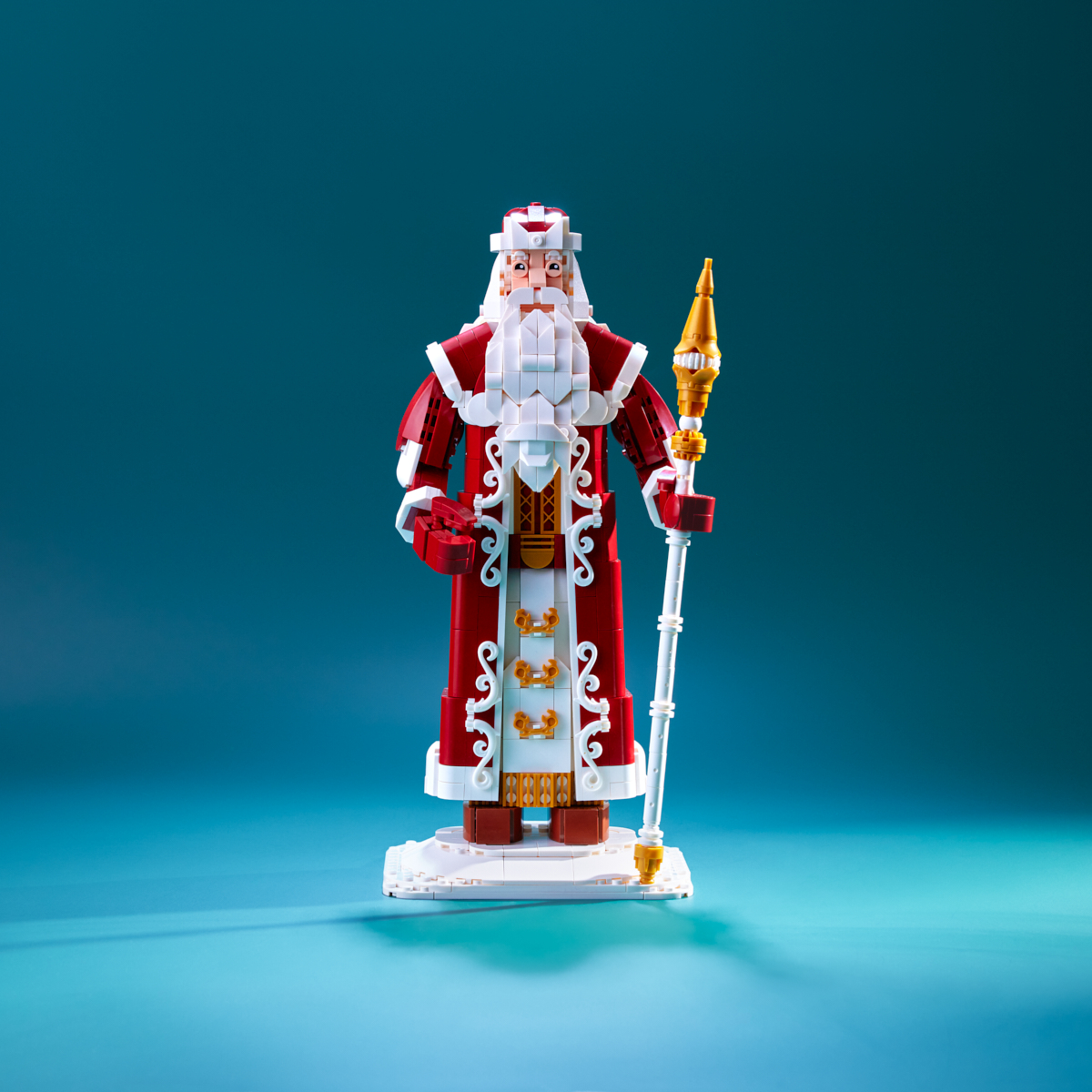 Конструктор РУБРИК Дед Мороз 1023 дет. - фото 3