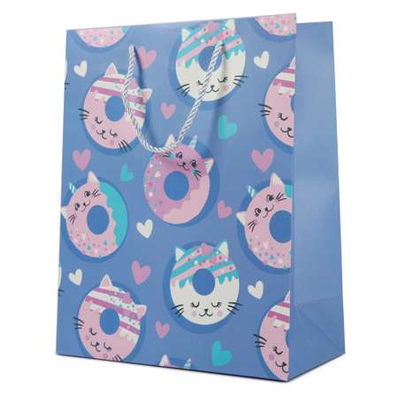 Пакет подарочный Attivio Пончики 26*32*12