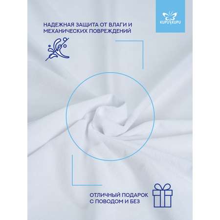 Наматрасник KUPU-KUPU VIOLETT AQUA