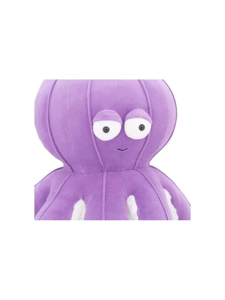 Мягкая игрушка askona kids осьминог Осьминог фиолетовый 47 см 14 см - фото 3