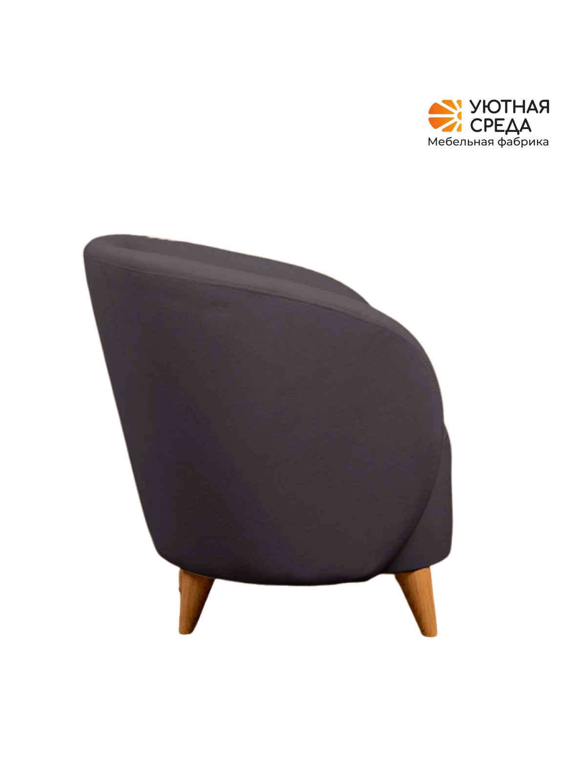 Кресло Уютная среда К300 черный - фото 15