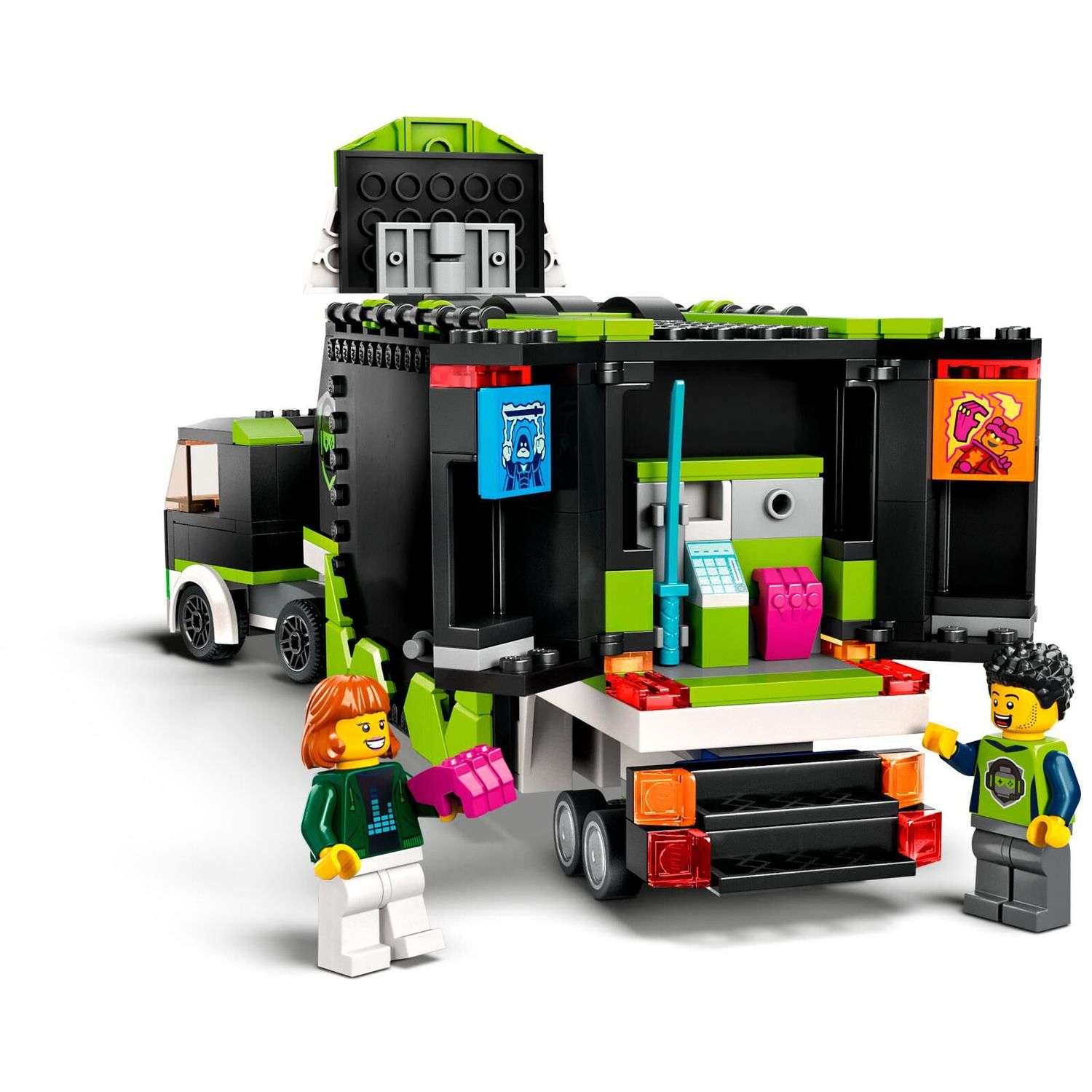 Конструктор LEGO City Геймерский грузовик 344 дет. - фото 4