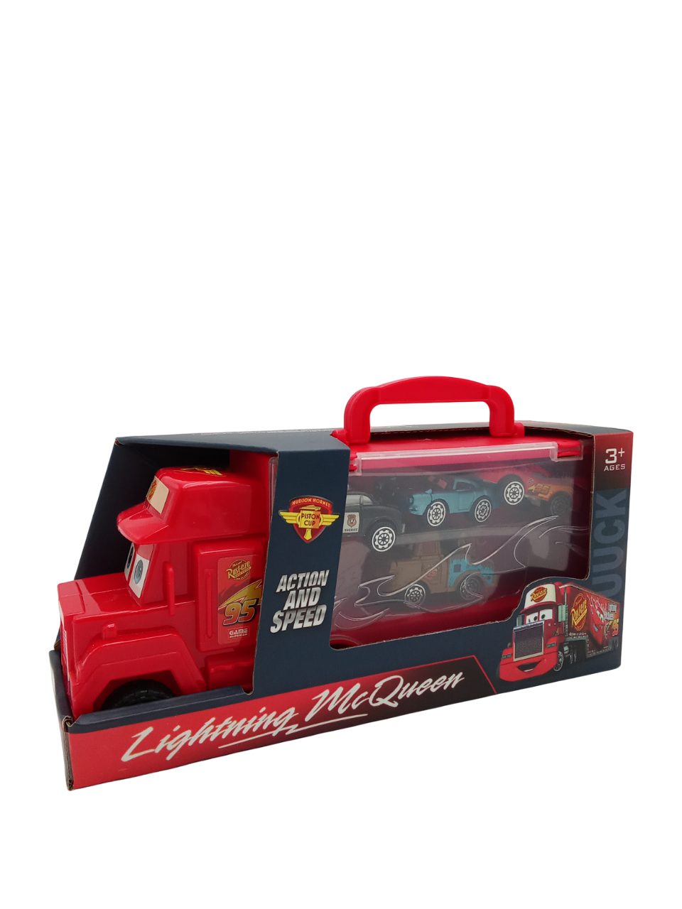 Автовоз Zhorya Молния Маккуин McQueen 3788-300 - фото 7