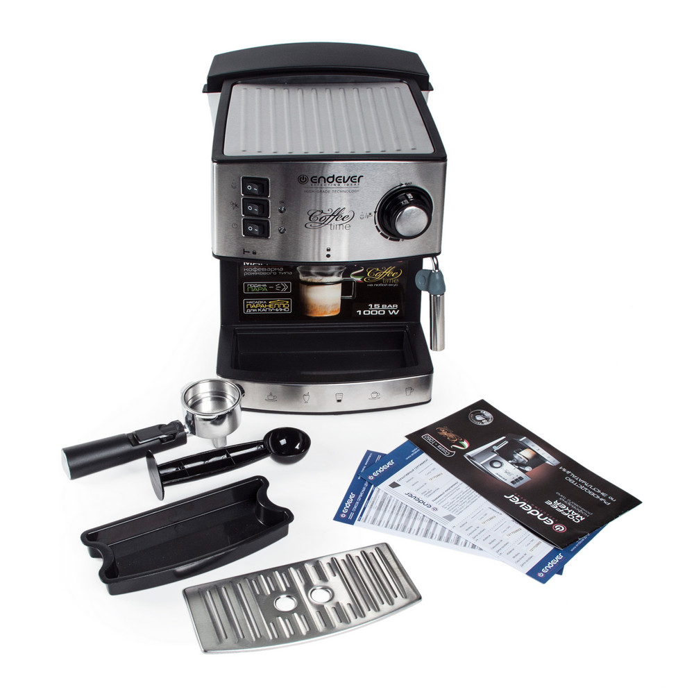 Кофеварка рожкового типа ENDEVER COSTA-1060 - фото 11