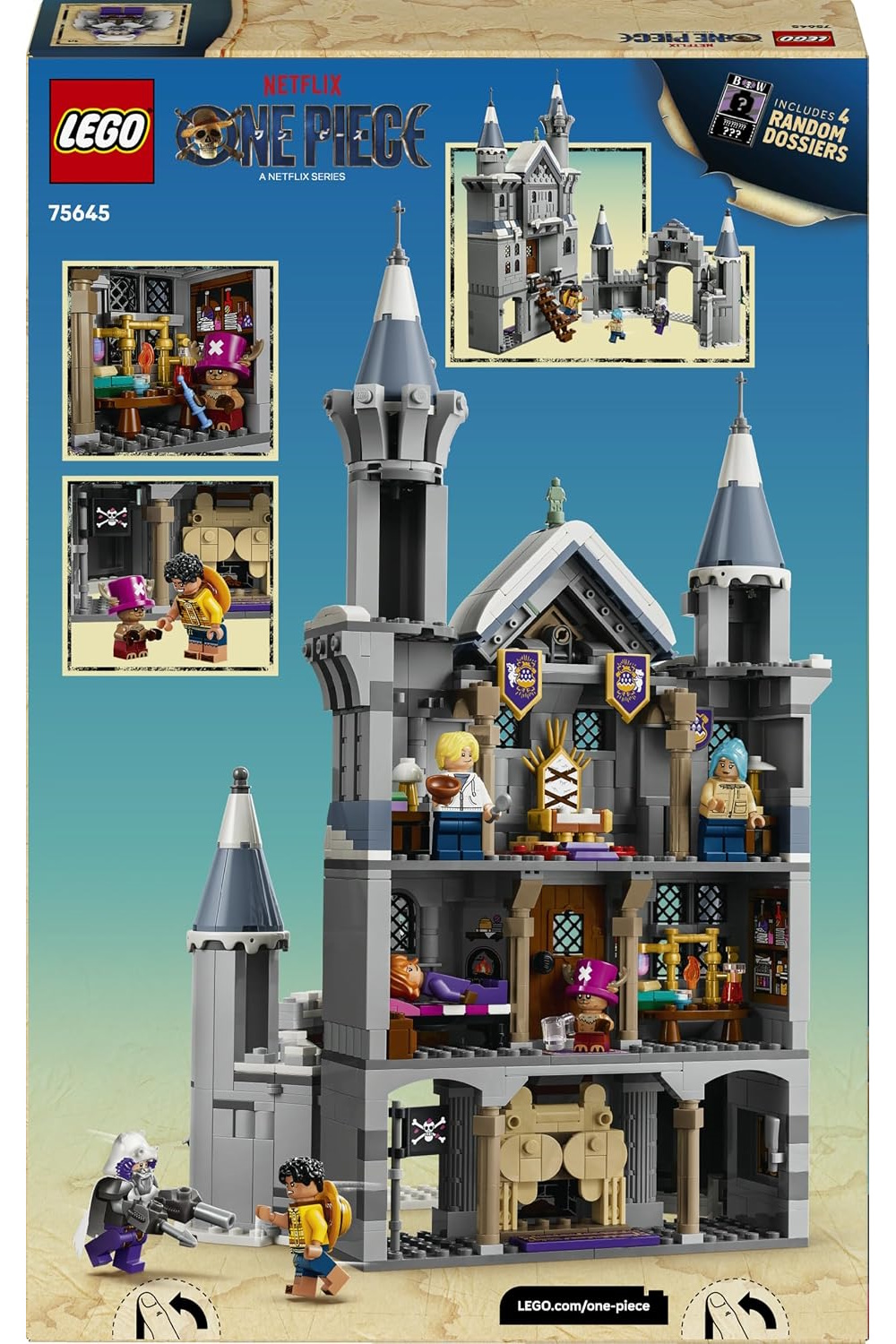 Конструктор LEGO One Piece Битва на острове Драм 1038 дет. - фото 6