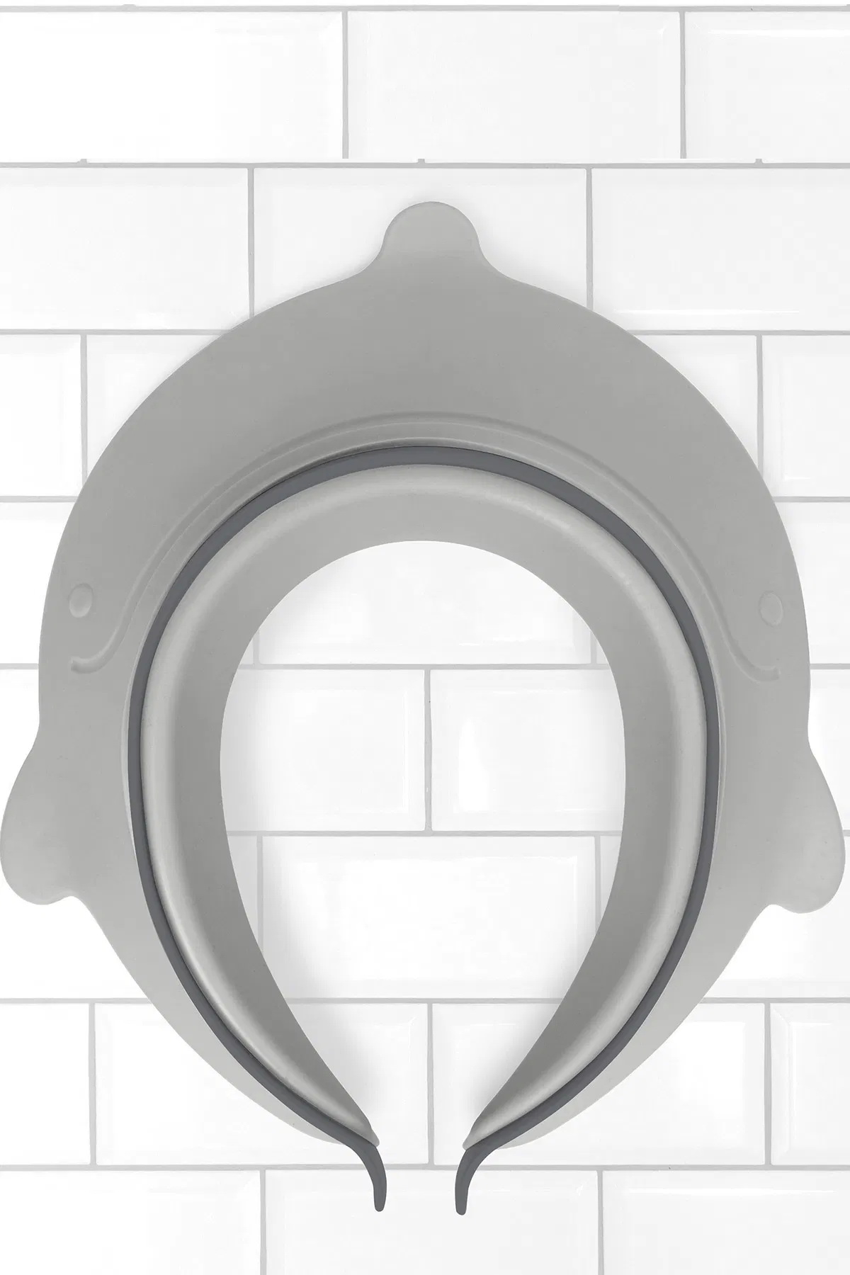 Козырек для мытья головы Skip Hop защищает глаза ребенка серый - фото 4