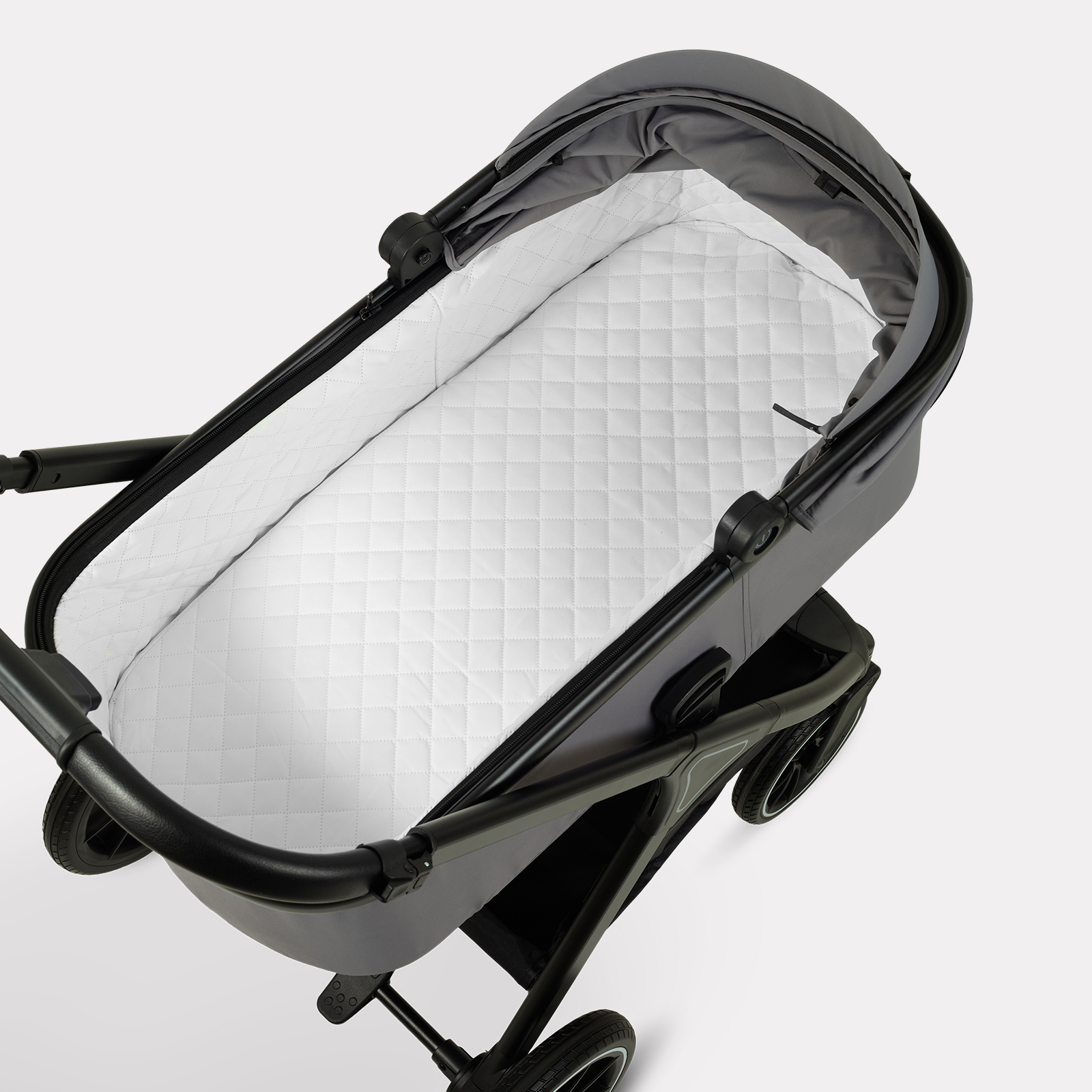 Коляска 2в1 Rant Basic Terra 2в1 серый - фото 22