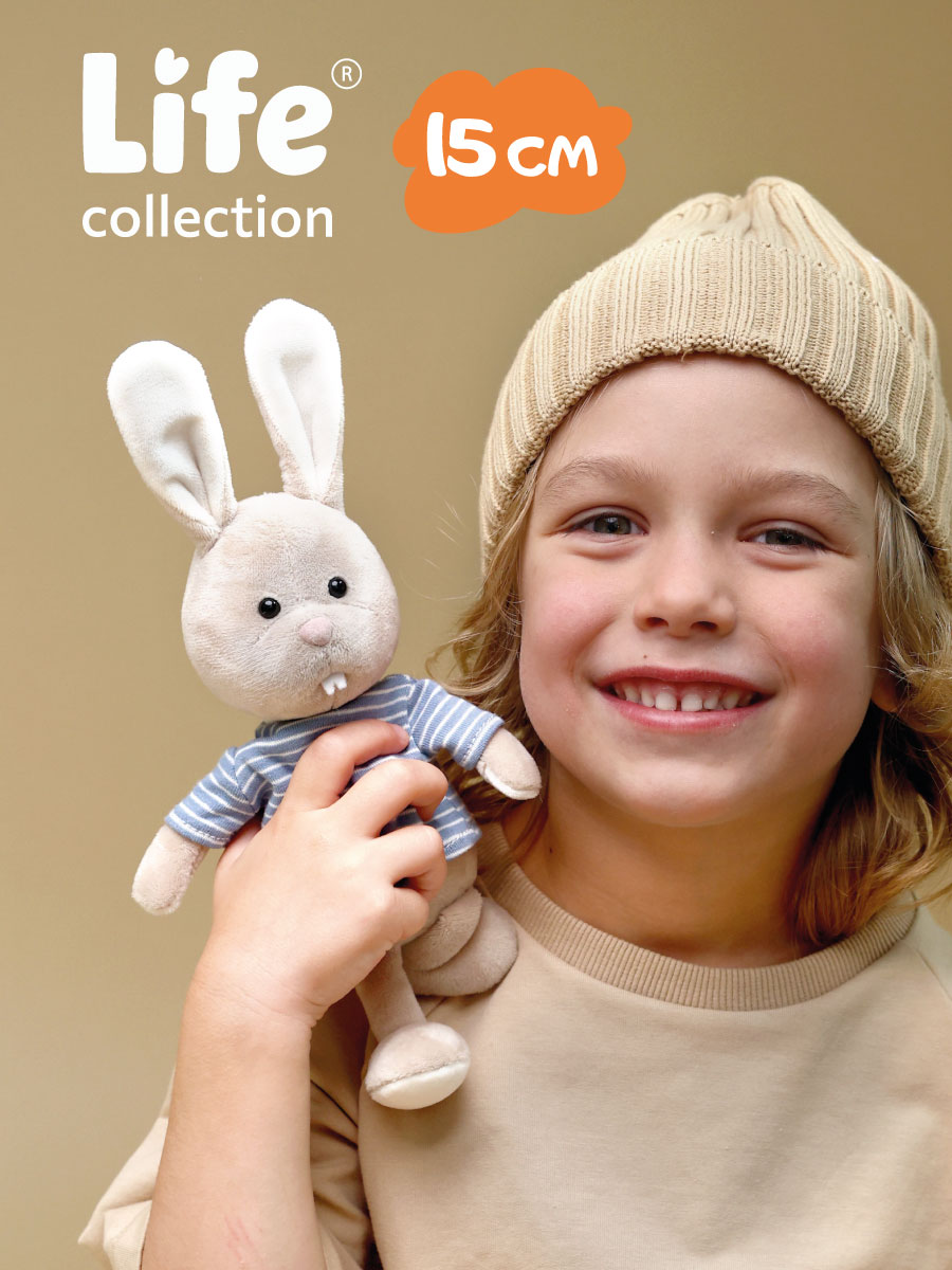 Мягкая игрушка Orange Toys Зайчик 15см - фото 1
