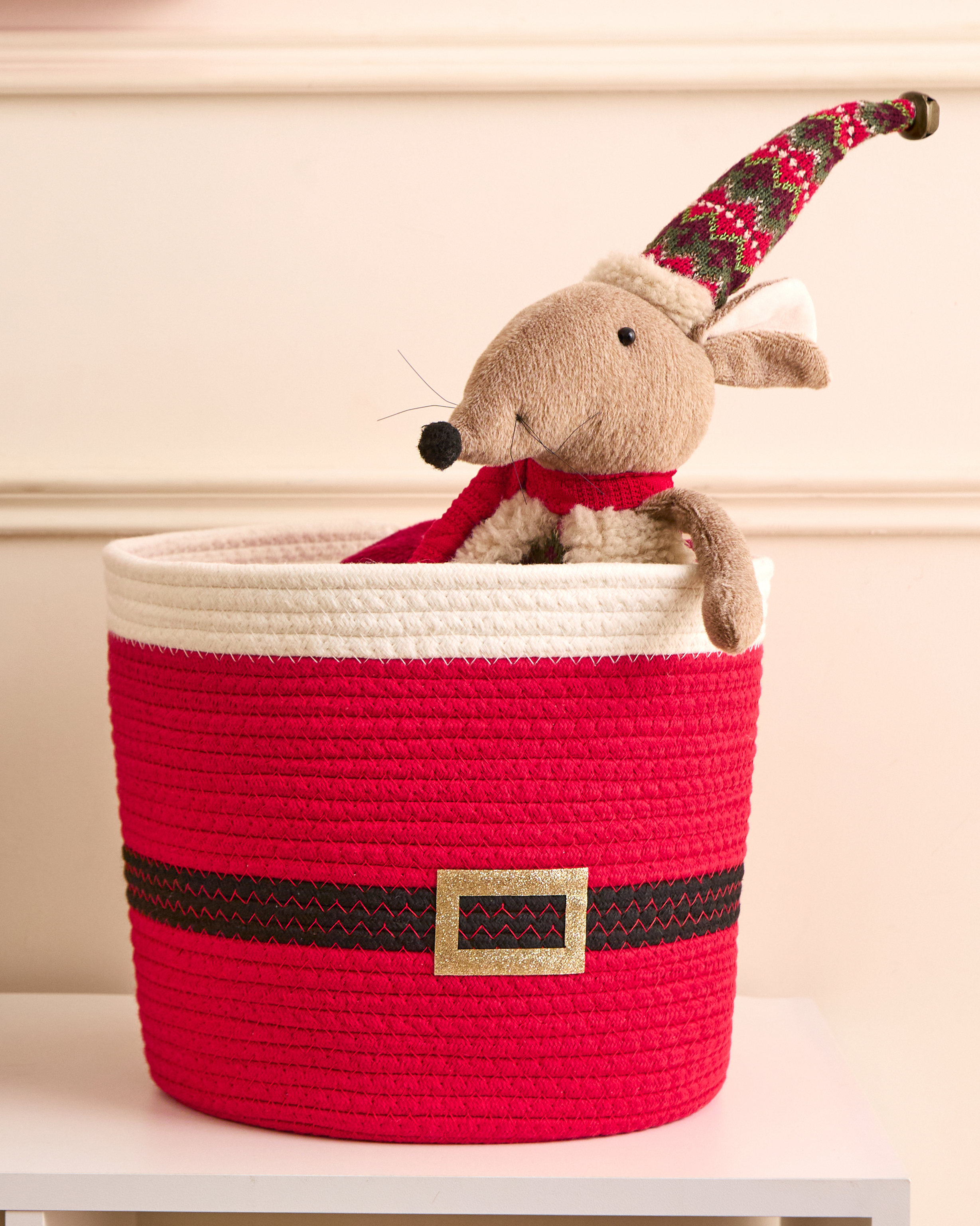 Корзина для хранения FUTURINO Home Дед Мороз W25FH5-NY21st-11 - фото 4