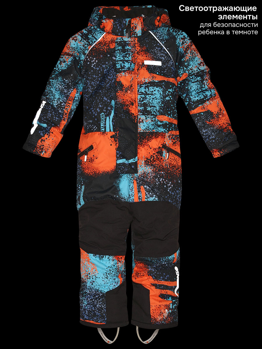 Комбинезон NIKASTYLE Комбинезон 8з4525 оранж/черный - фото 13