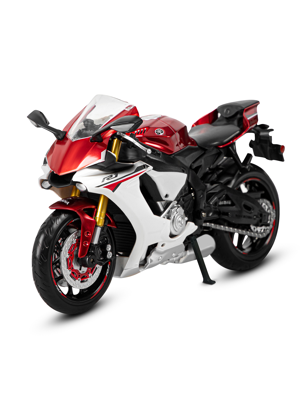 Мотоцикл АВТОпанорама Yamaha YZF R1 1:12 JB1251502 - фото 8