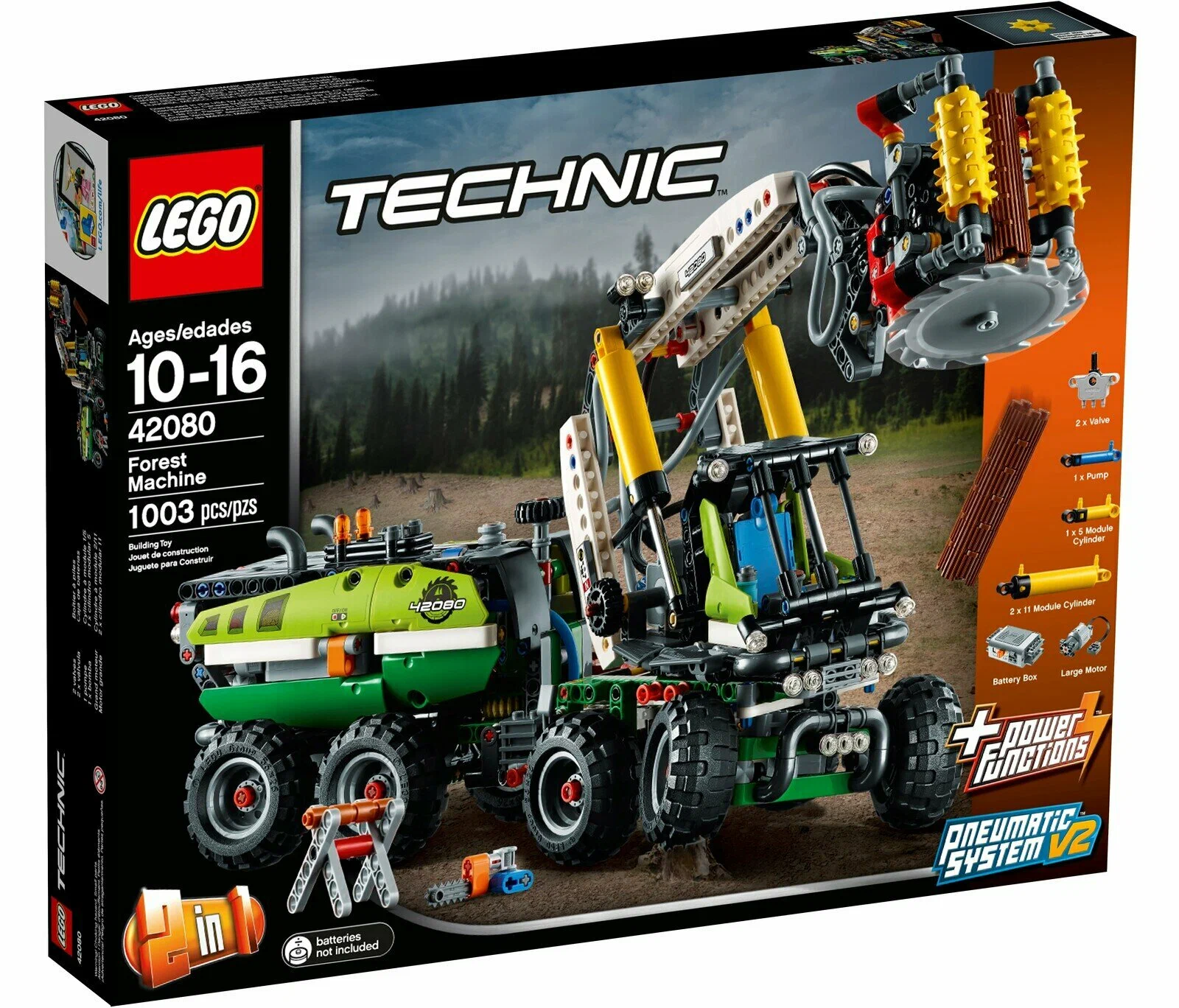 Конструктор LEGO Technic 42080 1003 дет. - фото 2